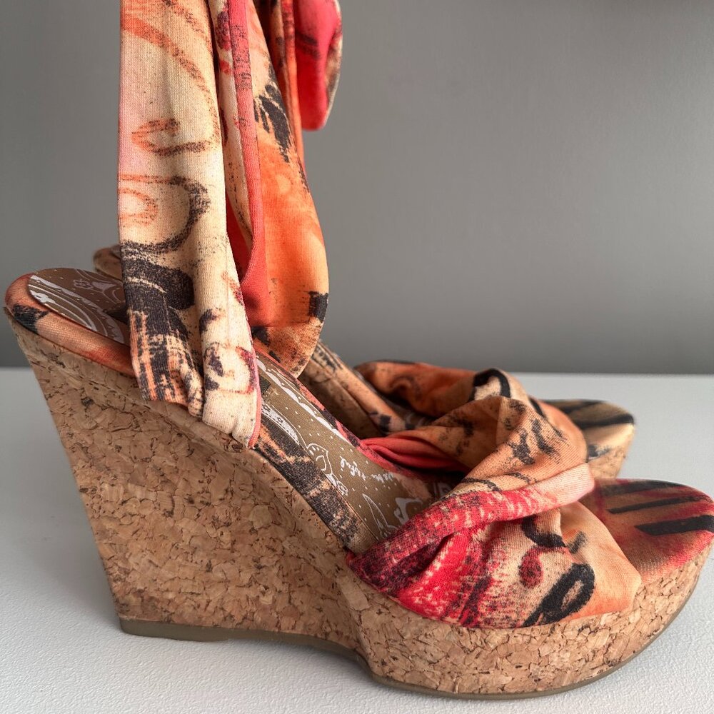 Dollhouse 5 inch wedge sandal